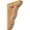 Ekena Millwork Funston Slat Rough Sawn Bracket, Western Red Cedar, 6"W x 22"D x 34"H BKT06X22X34FST06RWR - alternate 1